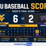 wvu baseball score