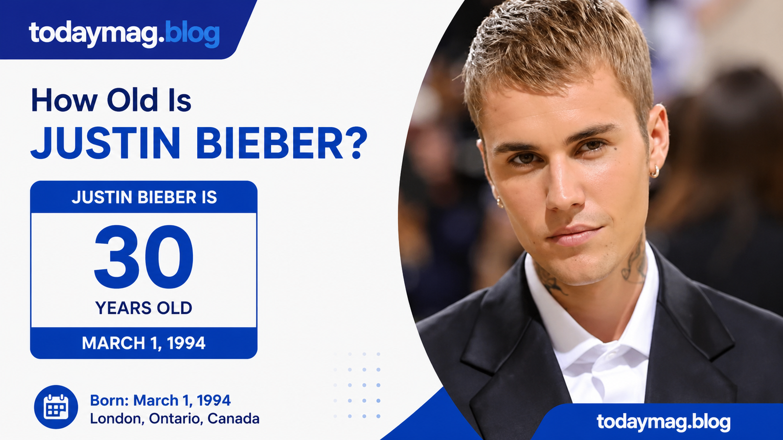 Justin Bieber How Old Is He