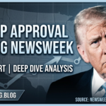 trump approval rating newsweek